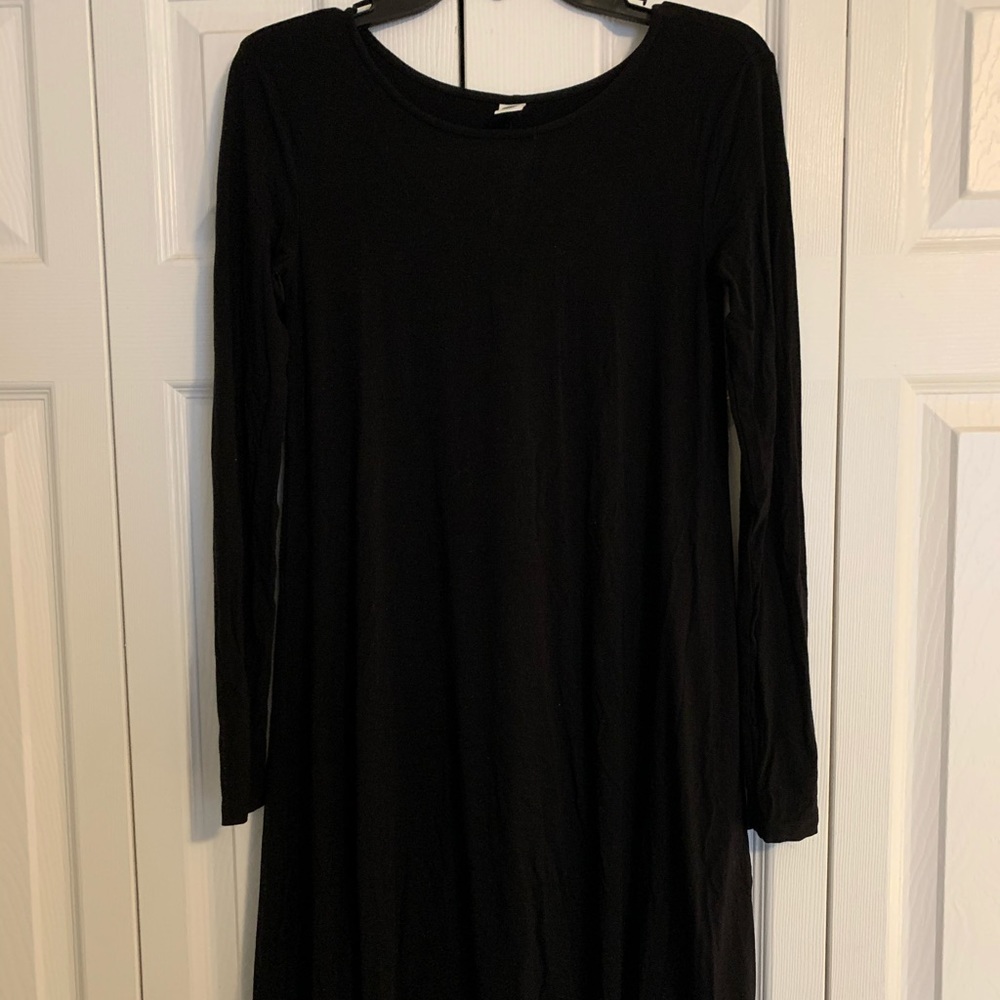 Black Old Navy T-shirt Dress
